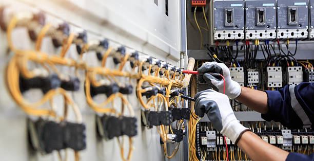 Professional Electrician technician working in Ashley, PA